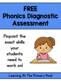 Free Phonics Diagnostic Assessment
