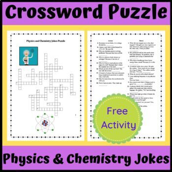Preview of Free Physics and Chemistry Jokes Puzzle