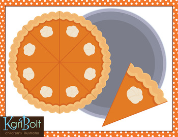 Preview of Free Pie Clip Art Printable