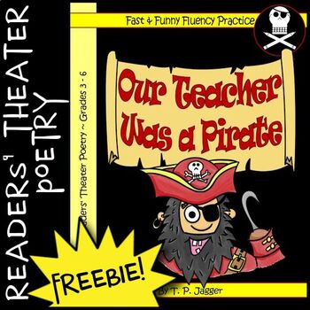Preview of Free Pirate-themed Readers' Theater Poem (Perfect for "Talk Like a Pirate Day"!)