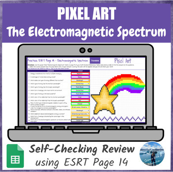 Preview of FREE: The Electromagnetic Spectrum | Digital & Self-Checking Review Activity