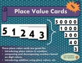 Free Place Value Cards: Low Ink and Low Paper: 0 to 90,000
