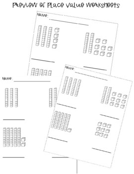 Preview of Free Place Value Worksheets
