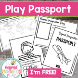 Free Play Passport | Passports Kids Printables | Around th