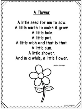 Free Poems -Earth Day by Kathy's Kreations | Teachers Pay Teachers