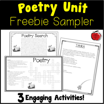 Preview of Free Poetry Activities