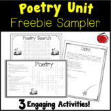 Free Poetry Activities