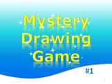 Free PowerPoint Mystery Drawing Game Elementary English, M