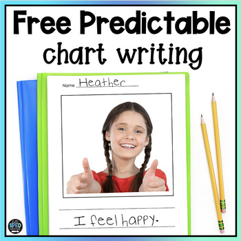 Preview of Free Predictable Chart Writing Curriculum Lessons for Special Education
