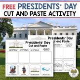 Free President's Day Cut & Paste Activity