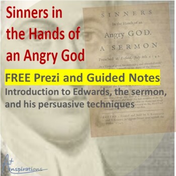 Preview of Prezi: Sinners in the Hands of an Angry God, Jonathan Edwards, Persuasion - FREE