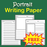 Free|Primary writing paper|with picture box/without|kinder