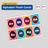 Free Printable Alphabet Flash Cards for Home or School | A