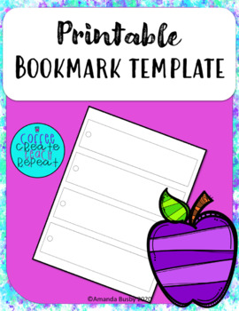 90+ Blank Bookmark Templates – Free Sample, Example, Format Download