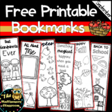 Free Printable Bookmarks: September
