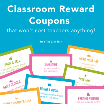 classroom coupons printable teaching resources tpt