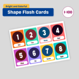 Printable Number Flash Cards for Home or School | 1-100