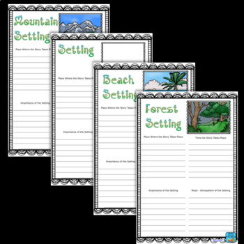 Free Printable Plot Development + Story Element Anchor Charts by Gay Miller