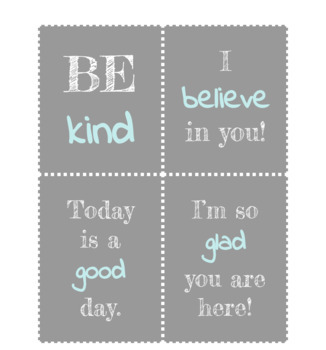 Free Printable Posters Be Kind I Believe In You I M So Glad You Are Here Etc
