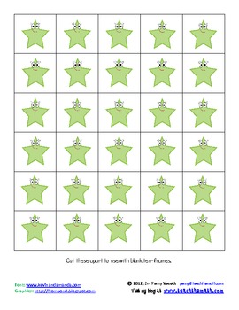 Free Printable Ten-Frames by Penny Messick