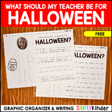 Free Printable: What Should My Teacher Be For Halloween