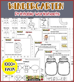 Free Printable Worksheets for Kindergarten