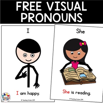 Preview of Free Pronoun Activities | Flashcards