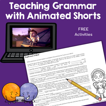 Preview of Using Animated Shorts to Teach Grammar