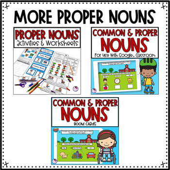 Proper and Common Noun Write the Room Fall Themed FREE by The Chocolate ...