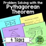 Pythagorean Theorem Word Problems and Real World Worksheets