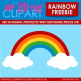 Free Rainbow Clip Art (Digital Use Ok!)