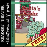 Free Readers Theater Christmas Poetry Script "Santa's Sock