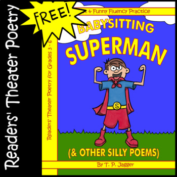 Preview of Free Readers' Theatre Poetry: Babysitting Superman & Other Silly Poems - 3/4/5/6