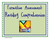 Free: Reading Comprehension Formative Assessment Idea