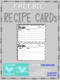 Free Recipe Cards