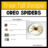 Free Recipe Oreo Spiders