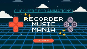 Preview of Free Recorder Music Method (Dyslexia Friendly)