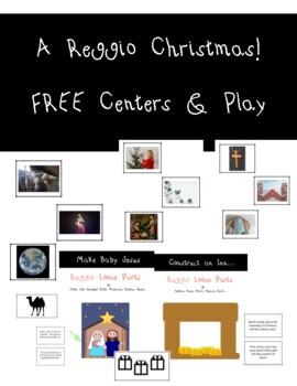 Preview of Free Reggio Emilia Christmas Centers
