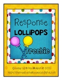 {Free} Response Lollipops