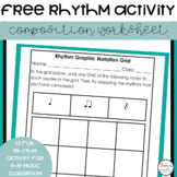 Free Rhythm Composition Worksheet