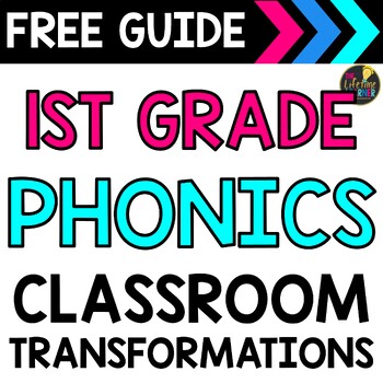 Preview of Free Room Transformation Guide | 1st Grade Reading Phonics Skills