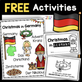 Free Saint Nicholas Christmas in Germany Book and Vocabula