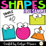 Free Sample 2D Shapes Worksheets