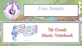 Free Sample - 7th Grade Music Essential Questions and Reso