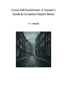 Preview of Free Sample: Crime and Punishment: A Teacher's Guide & Chapter Notes
