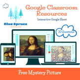 Free Sample: Digital Pixel Art Mystery Picture - Mona Lisa