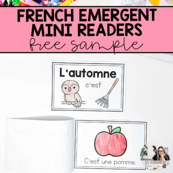 Preview of Free Sample: French Emergent Readers | French Books for Beginning Readers