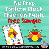 Free Sample Pattern Block Fraction Puzzle