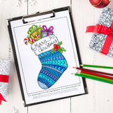 Free Coloring Page from “Coloring Christmas” Coloring Book
