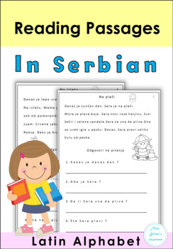 Preview of Free Sample Serbian Reading Passages - Latin Alphabet